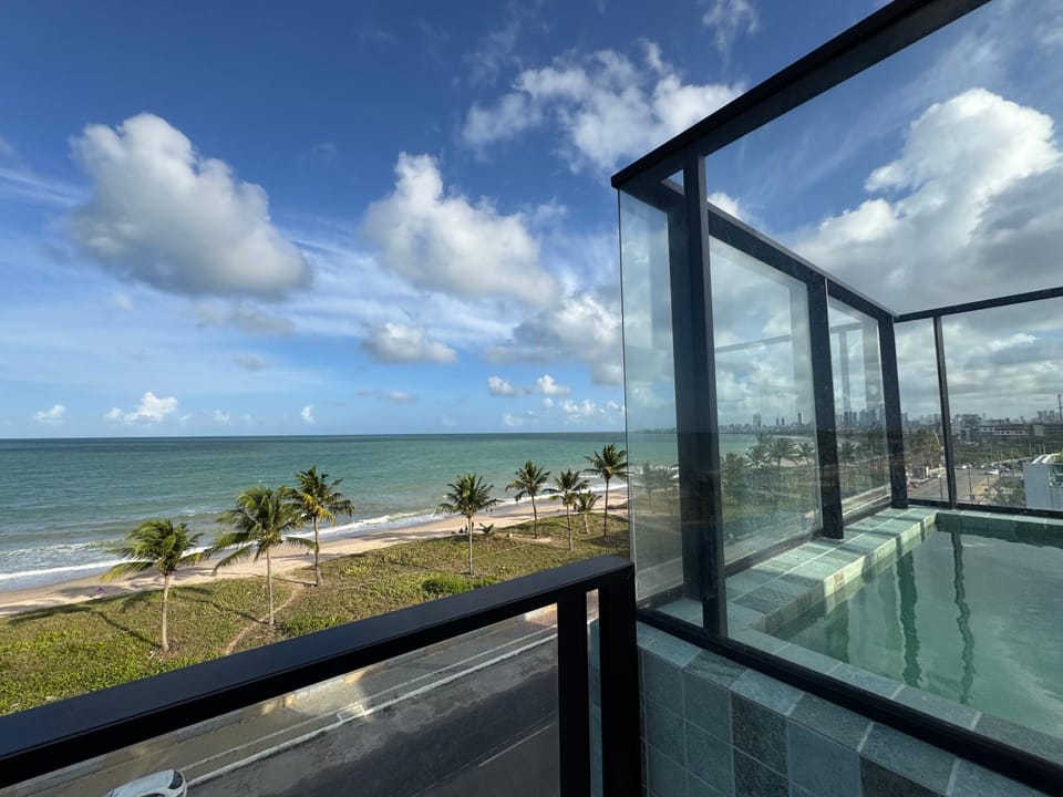 Day, Beach, Sea view, Swimming pool
