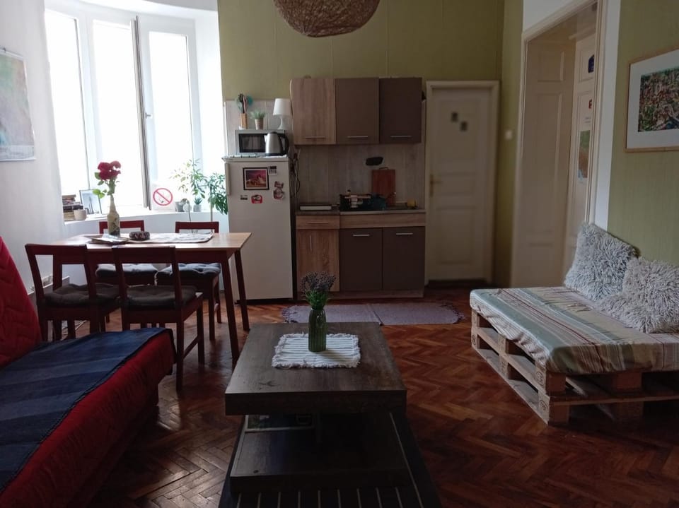 Kitchen or kitchenette, Living room, pet friendly
