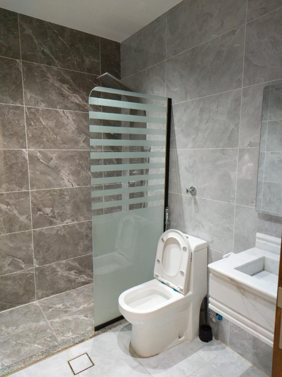 Shower, Toilet, Bathroom, towels