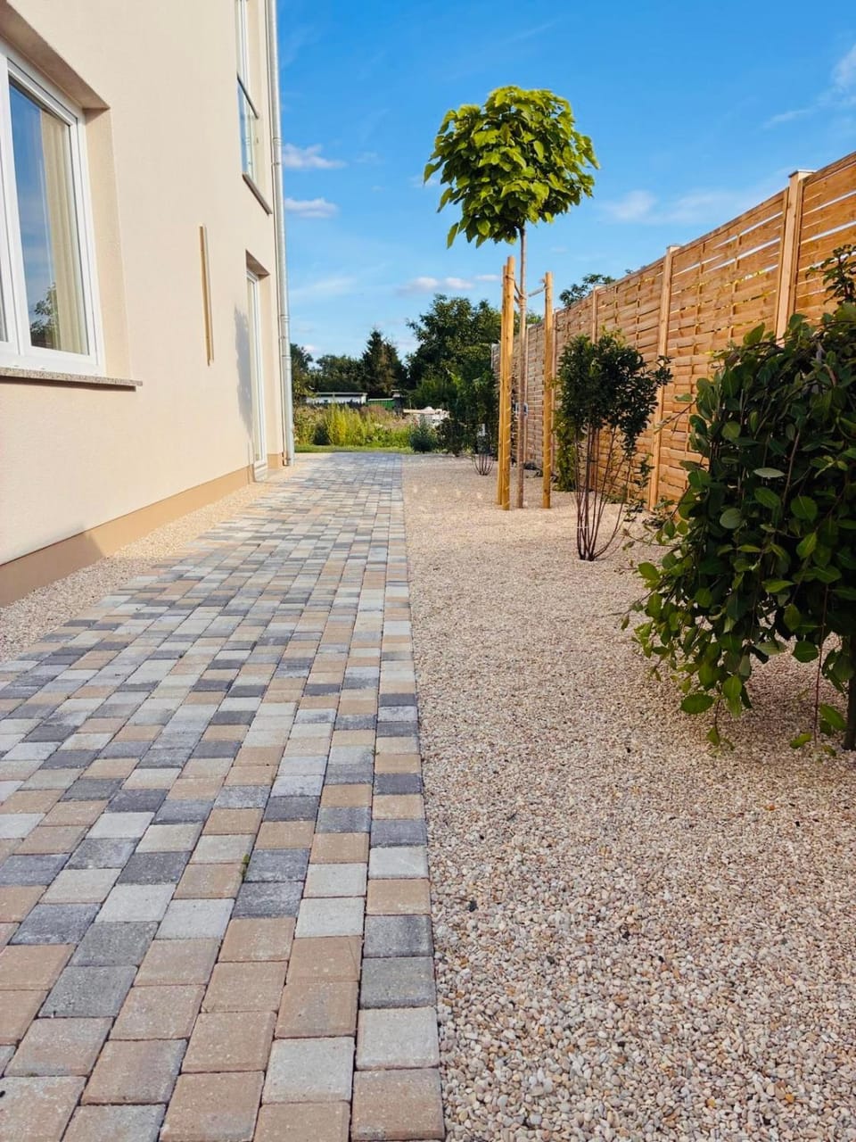 Property building, Garden, Garden view