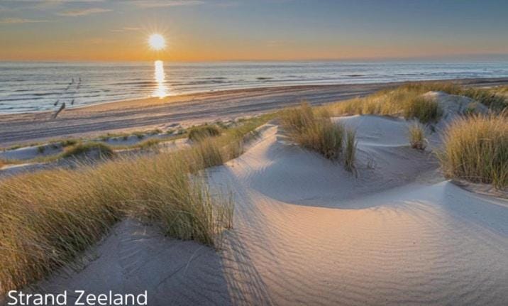 El Bohemia zon, zee, strand & rust vlakbij Renesse Campground/ 
RV Resort in Scharendijke