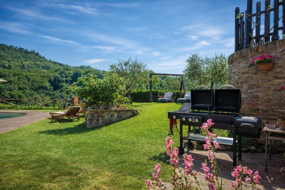 Natural landscape, BBQ facilities, Garden, Garden view