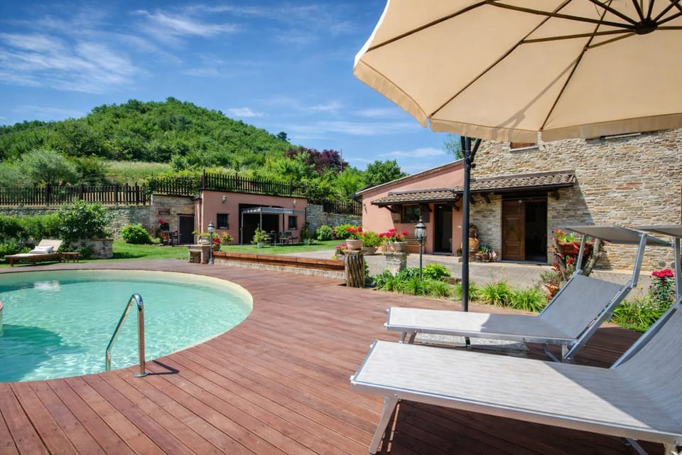 Property building, Pool view, Swimming pool