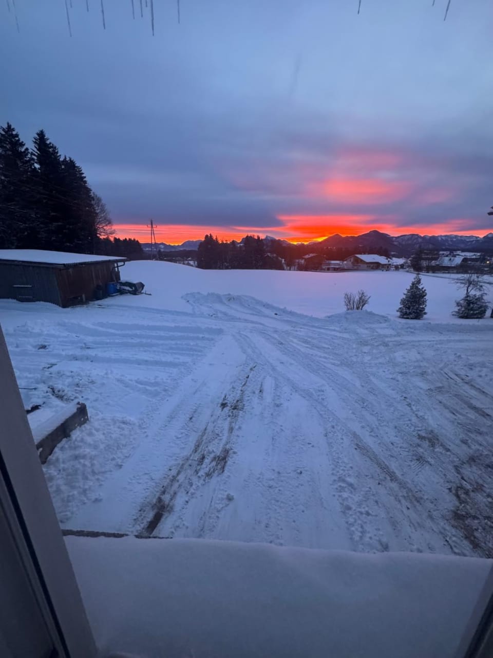Mountain view, Sunrise