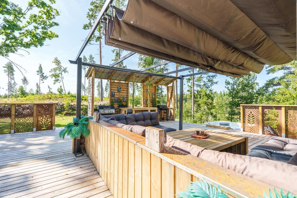 Day, BBQ facilities, Garden, Lounge or bar, Seating area, Garden view, sunbed