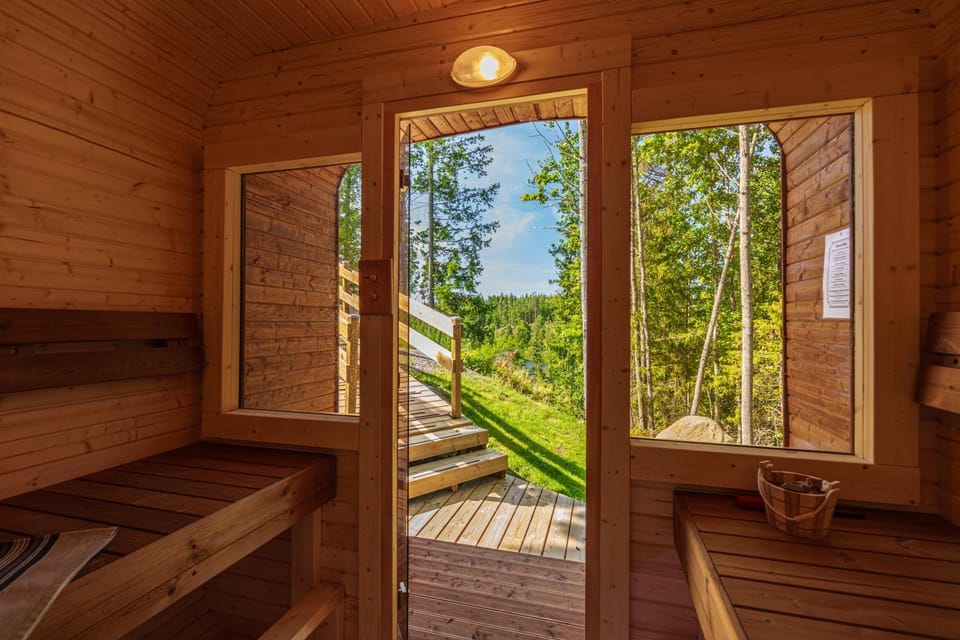 Sauna, View (from property/room), Garden view