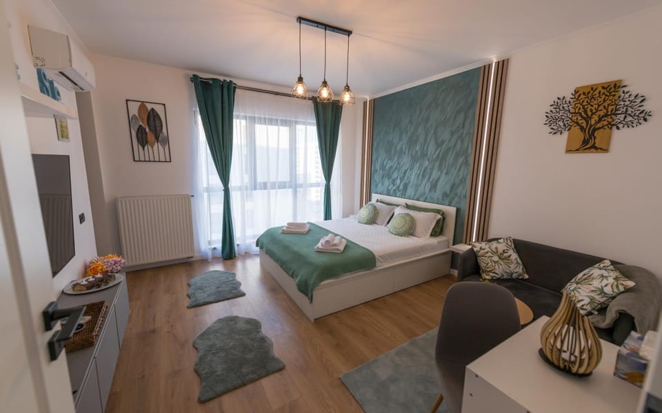 Bed, TV and multimedia, Living room, Bedroom