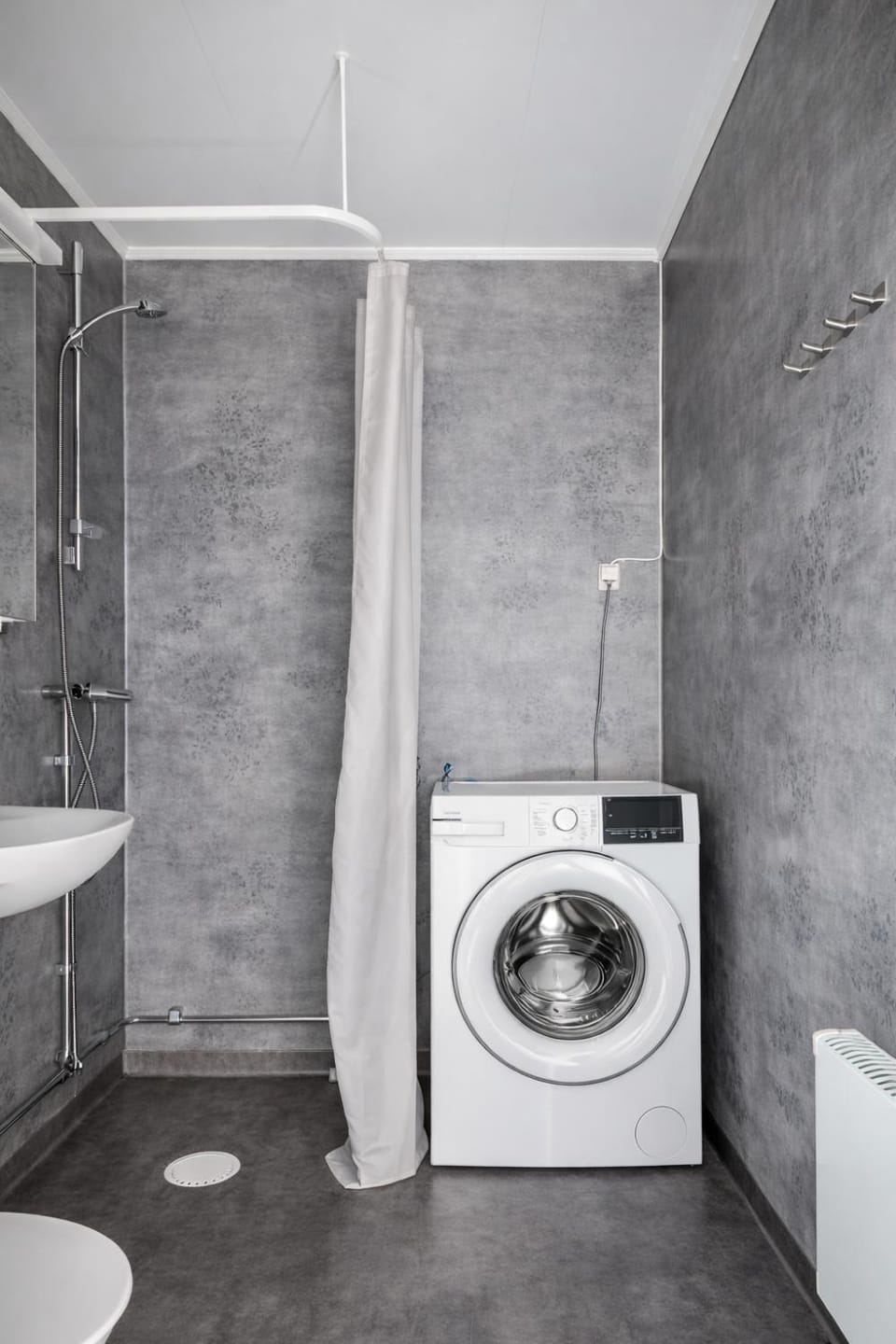 Toilet, Bathroom, washing machine