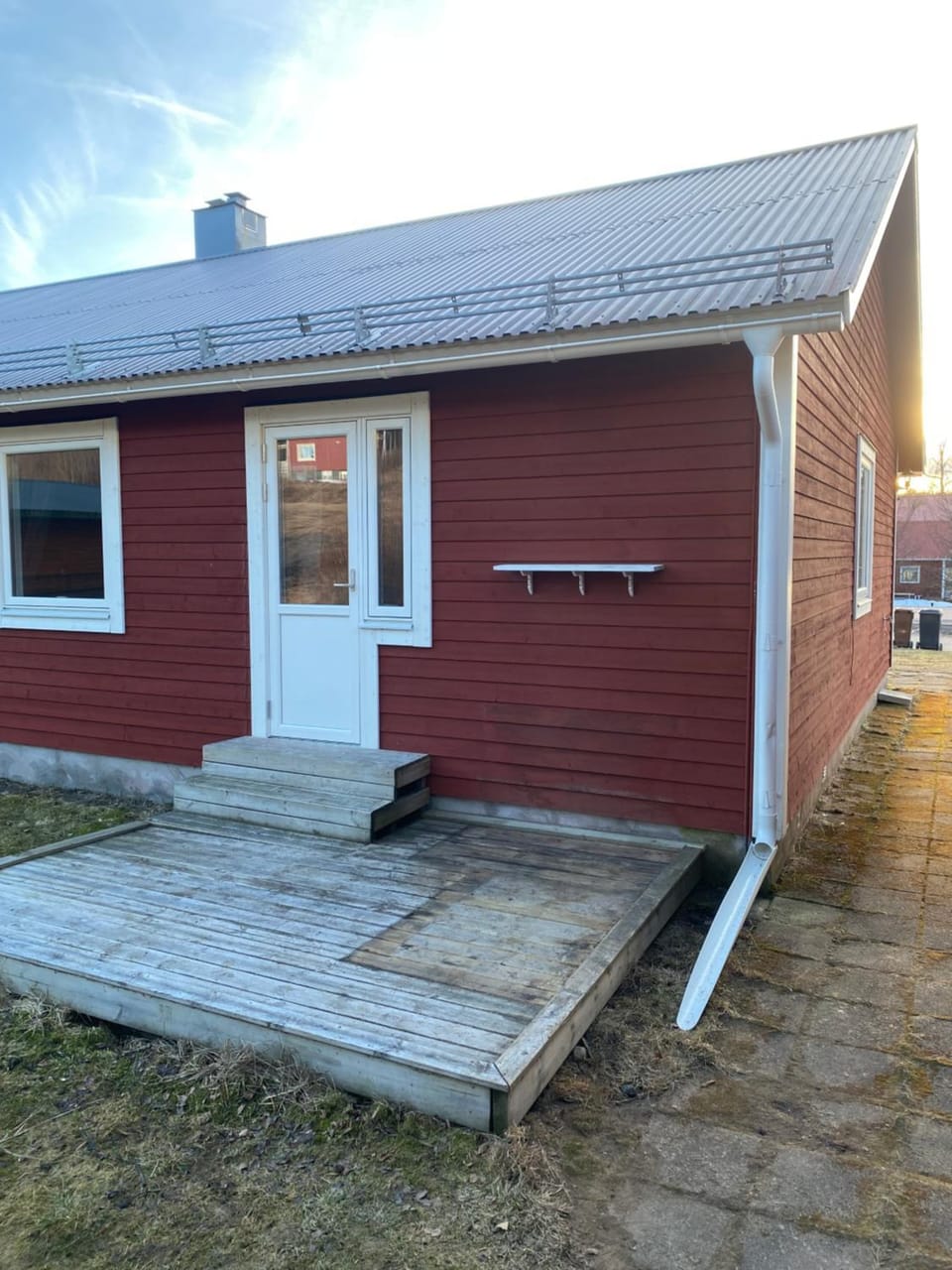Property building, Patio