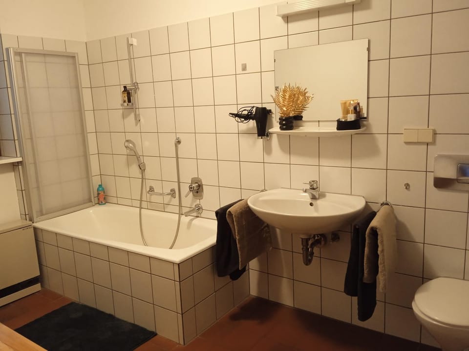 Shower, Toilet, Bathroom, Bath, towels
