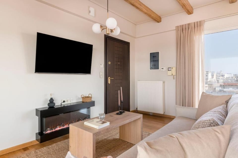 Panoramic Acropolis View Rooftop Studio by MPS Apartment in Athens