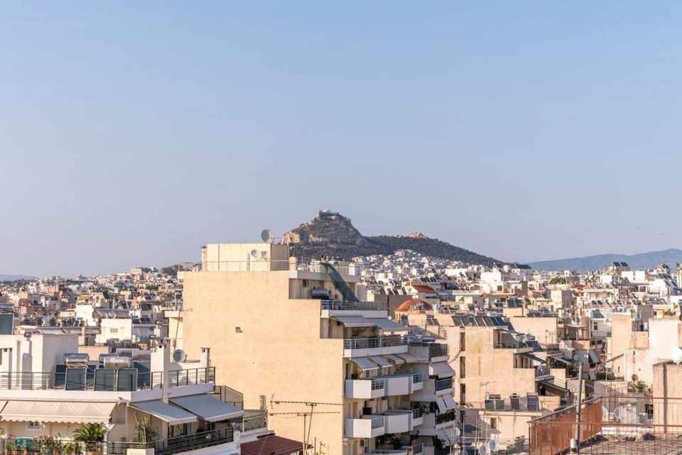 Panoramic Acropolis View Rooftop Studio by MPS Apartment in Athens