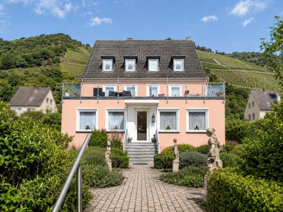 Property building, Natural landscape, Garden, Mountain view