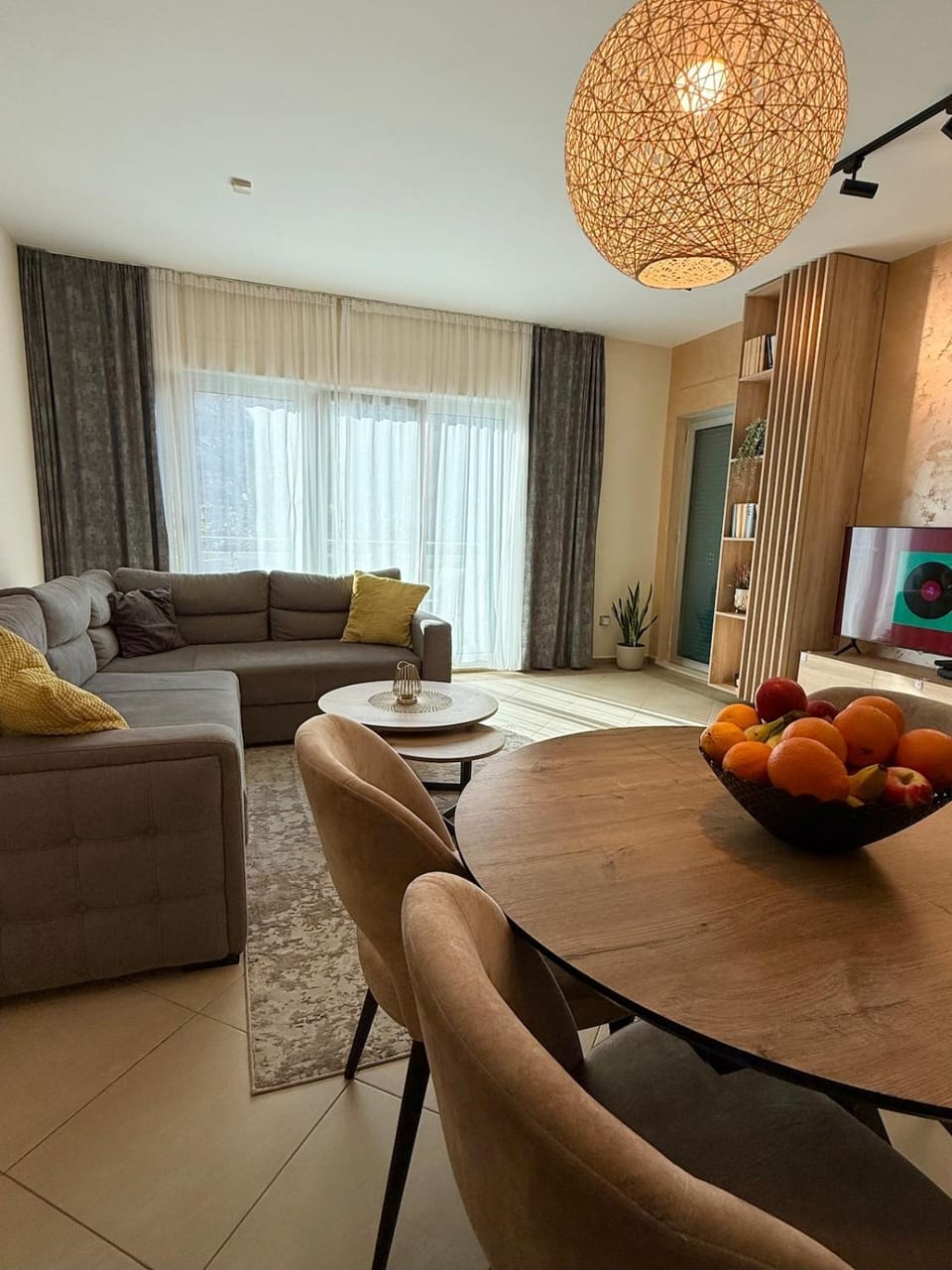 Living room, air conditioner