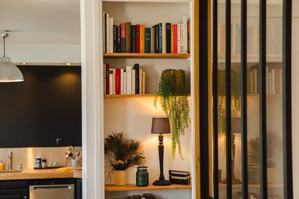 Library, Library, Kitchen or kitchenette