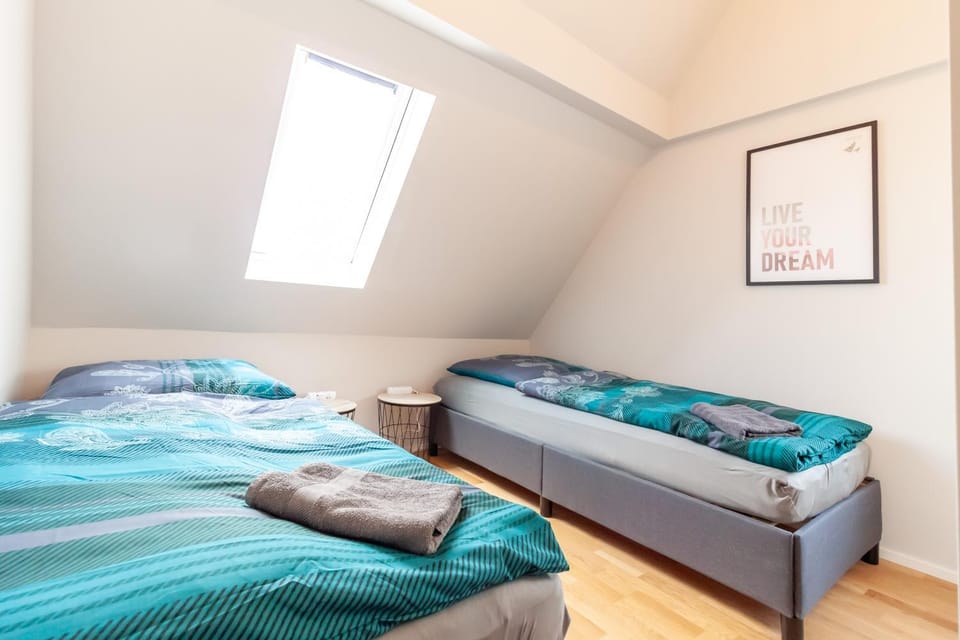 nJoy! Bright Apartment - Beuren Therme & Parkplatz Apartment in Baden-Württemberg