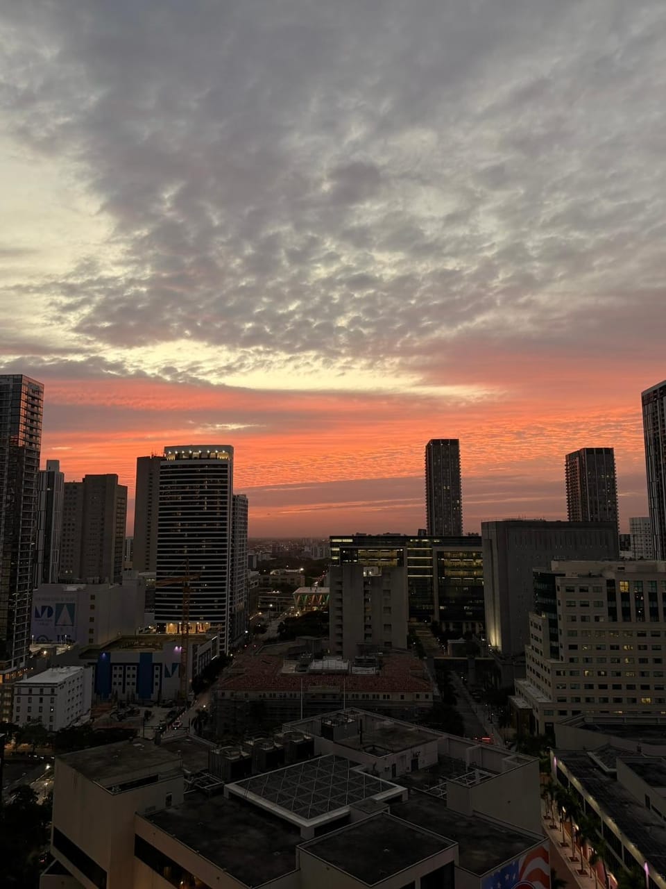 City view, Sunrise, Sunset
