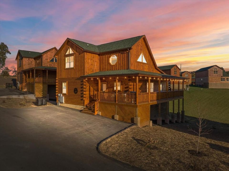 Property building, Sunset