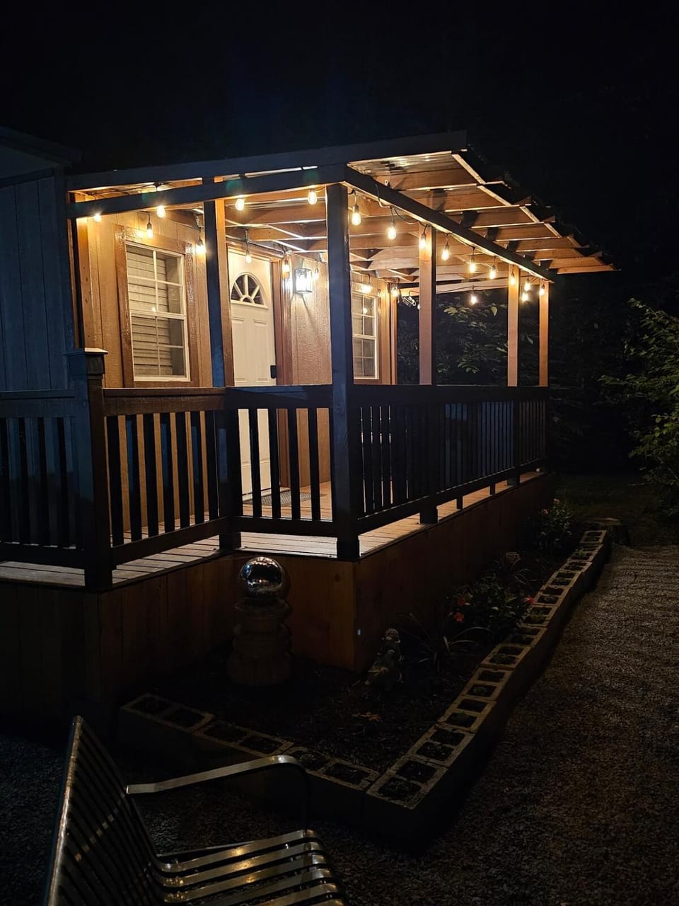 Patio, Night, Balcony/Terrace