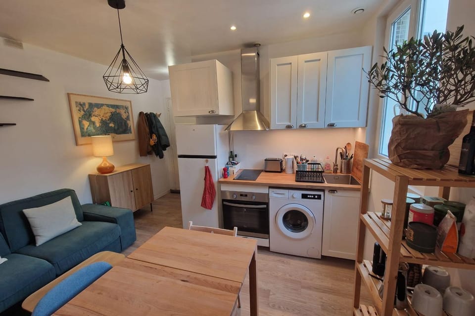 Bright apartment near the Buttes-Chaumont Apartment in Paris