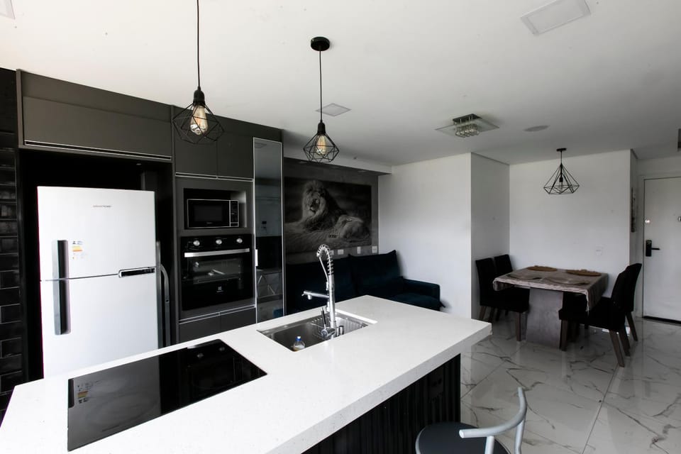 Apartamento climatizado com 2 Quartos no Brás, Piscina, Academia e 1 Vaga Apartment in Sao Paulo City