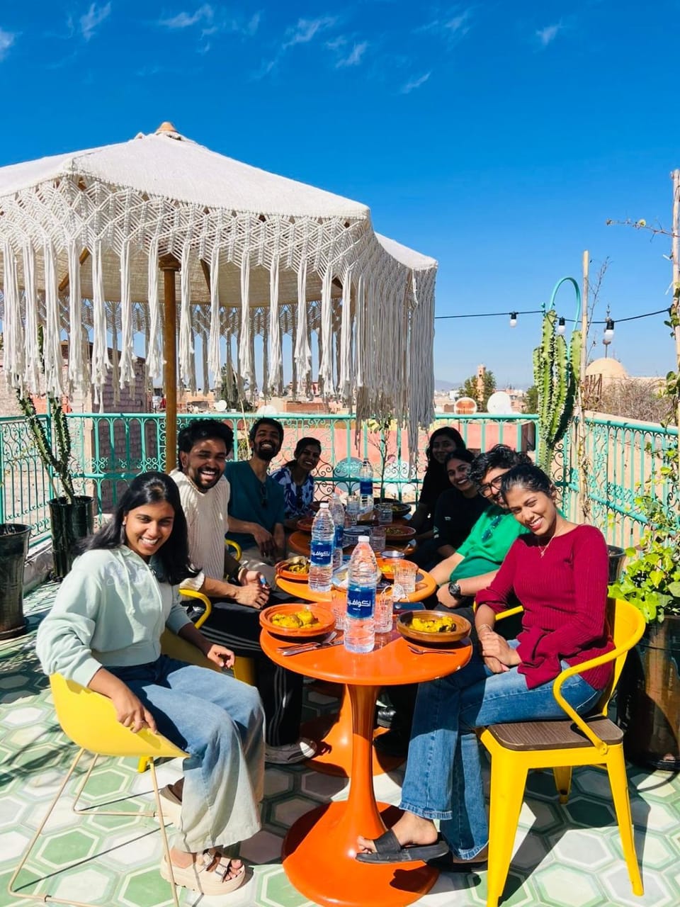 group of guests