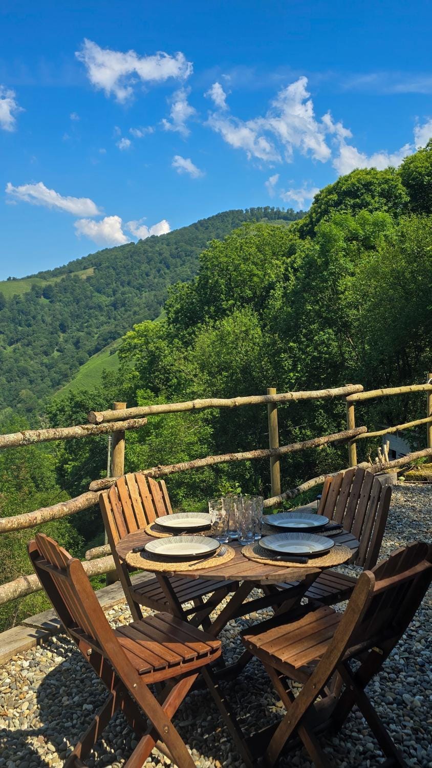 Spring, Day, Natural landscape, Mountain view