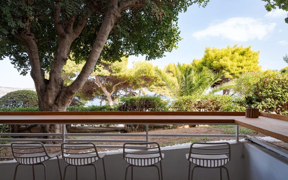 Balcony/Terrace, Seating area, Garden view