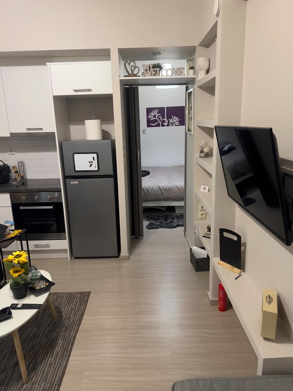Living room, Bedroom, kitchen, kitchen