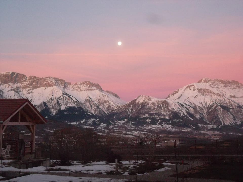 Winter, Mountain view