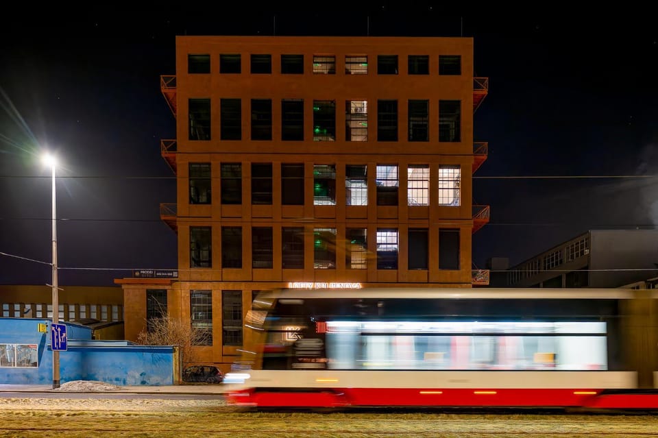 Property building, Night