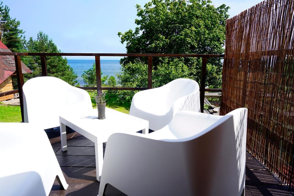 View (from property/room), Balcony/Terrace, Sea view