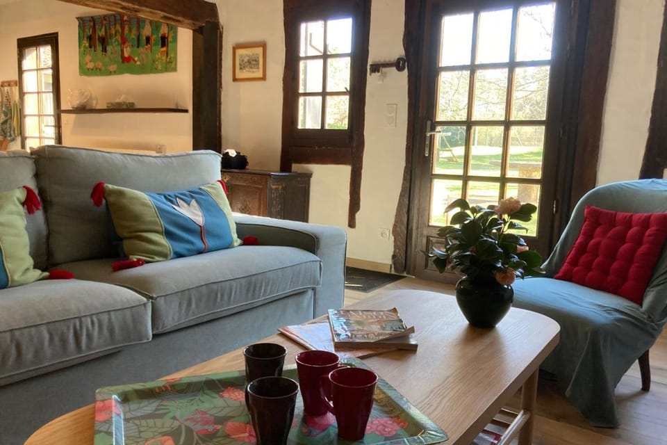 Beautiful Landes house park and tennis near ocean House in Moliets-et-Maa