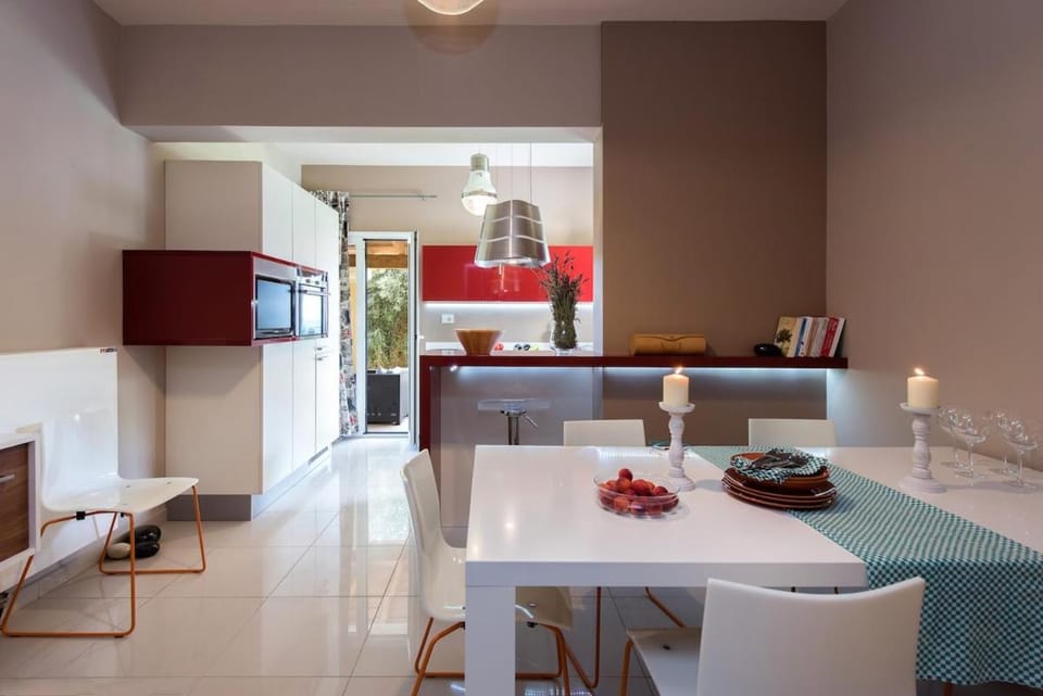 Terra Rossa Holiday 3BD Holiday Home with Seaview Villa in Corfu, Greece