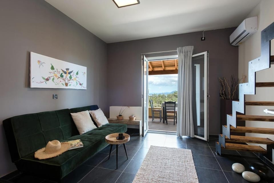 Terra Rossa Holiday 3BD Holiday Home with Seaview Villa in Corfu, Greece