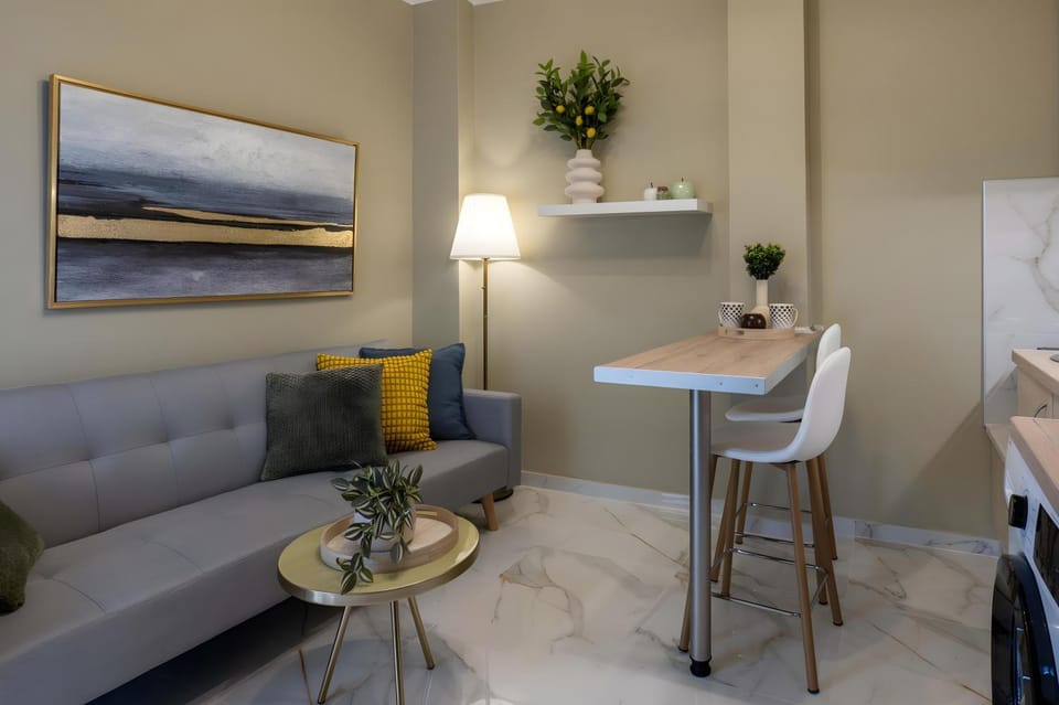 Living room, Seating area, Dining area