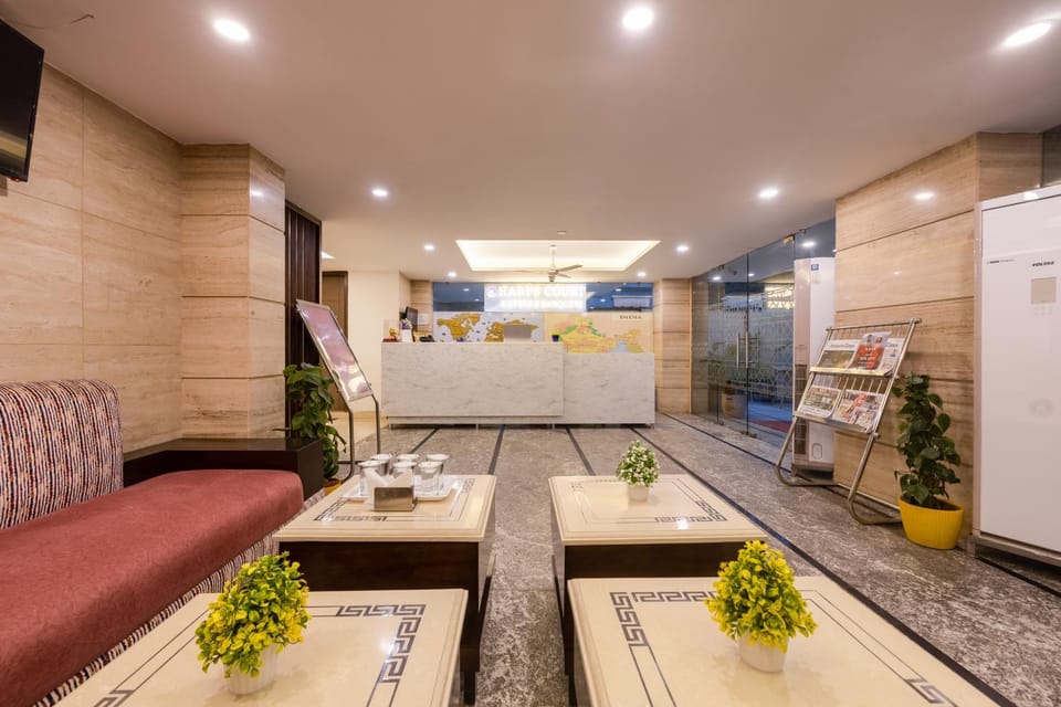 Lobby or reception, air conditioner