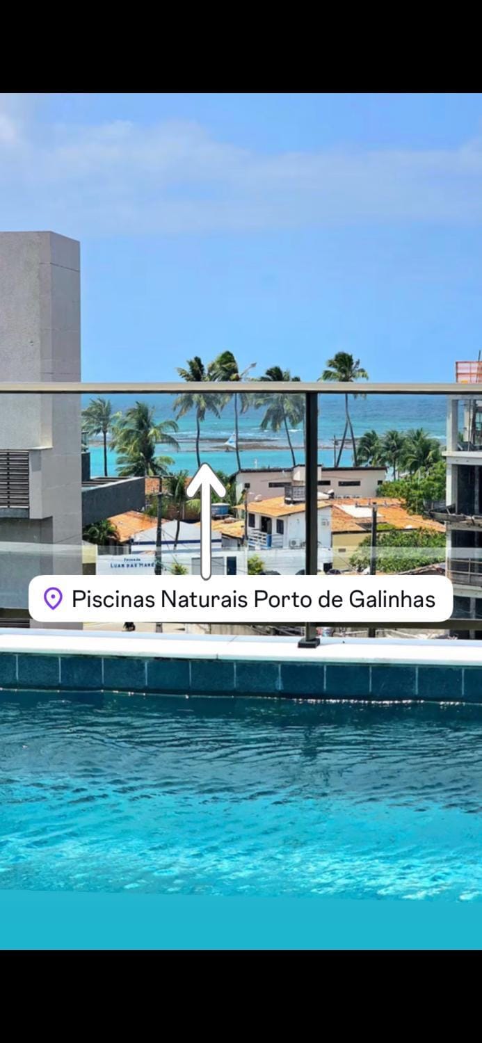 Flat luxuoso localização privilegiada no Centro de Porto De Galinhas Season 214 Apartment in Ipojuca