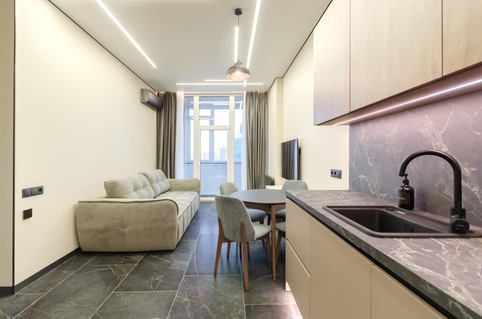 Living room, Seating area, Dining area, heating, air conditioner