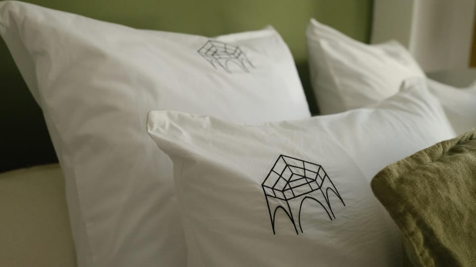 Bed, Decorative detail, Bedroom