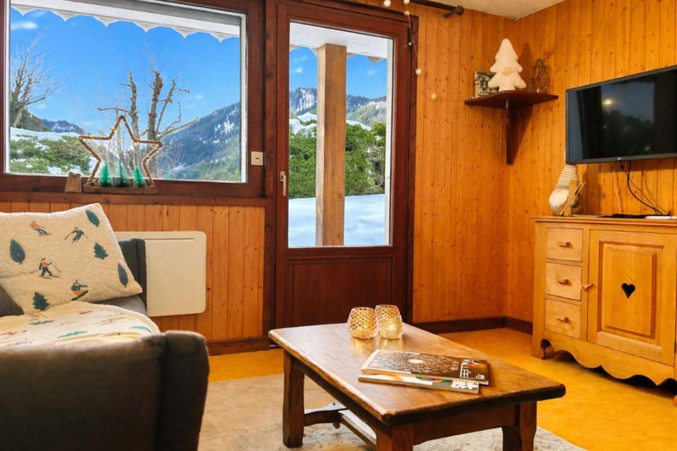 Cozy with garden parking and Mont-Blanc view Apartment in Chamonix