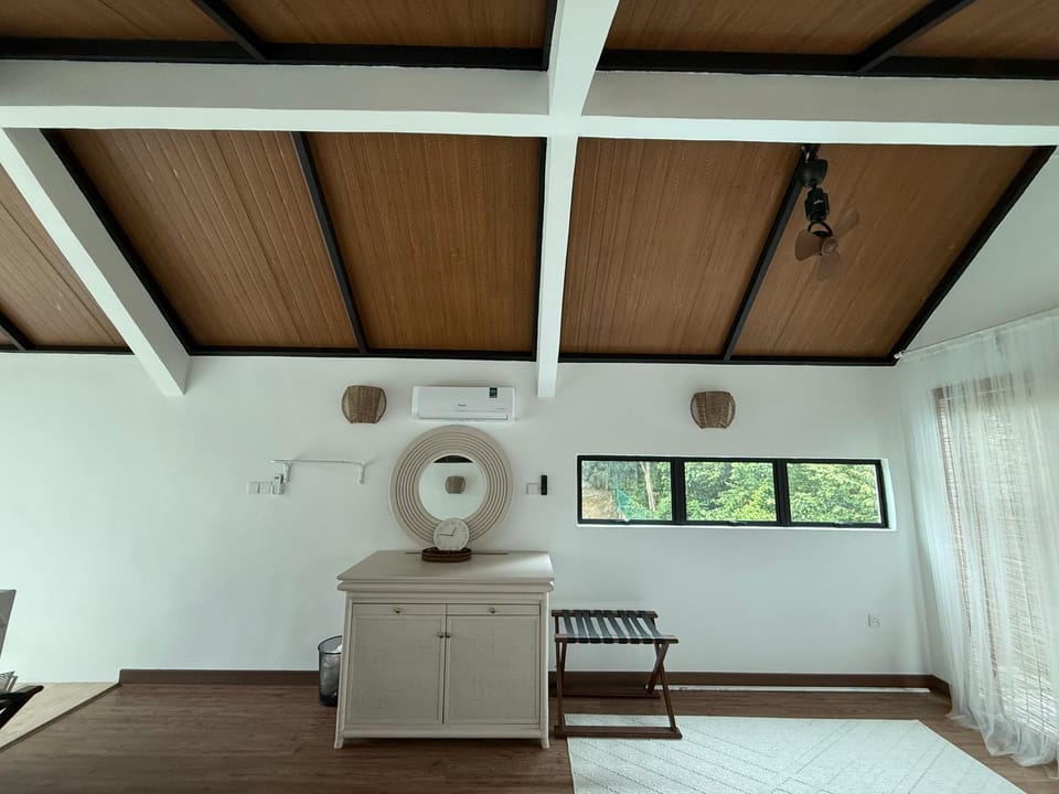 Bedroom, wardrobe, air conditioner