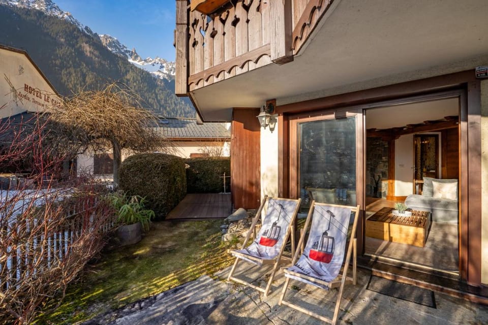 Aurore - Cosy 74m2 Vue Jardin Remontee 250m Parking Bus Apartment in Chamonix