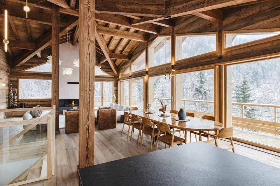 7 Summits - Chalet 230m2 Salon Cathedrale Vues Cheminee Chalet in Les Houches