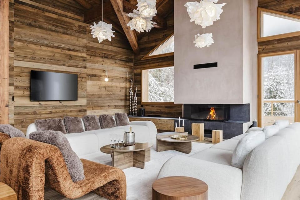 7 Summits - Chalet 230m2 Salon Cathedrale Vues Cheminee Chalet in Les Houches