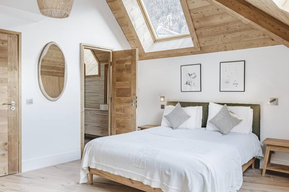 Ciel - Duplex 100m2 Centre Vues Parking 3CH 3SDB Apartment in Chamonix