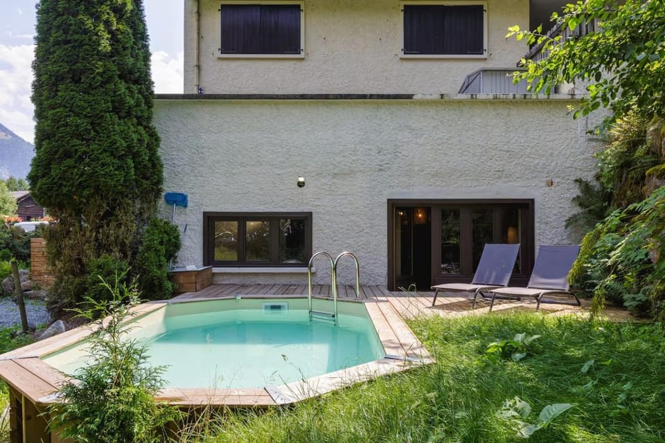 Loft Bellevue Remonte Centre Piscine Parking Apartment in Les Houches