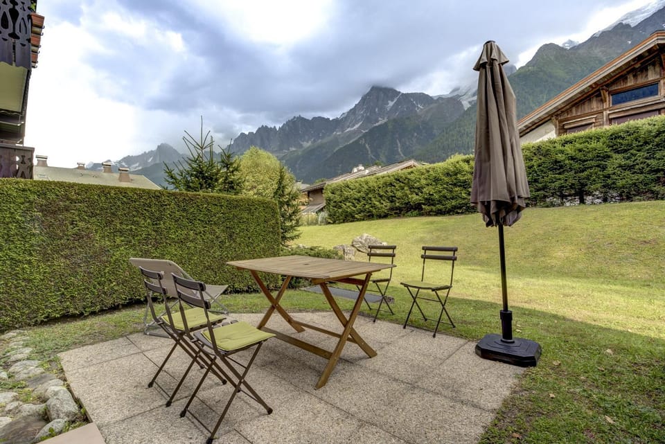 Aiguilles Rouges - Apart 4pax Vues Terrasse Calme 50m Super U Apartment in Les Houches