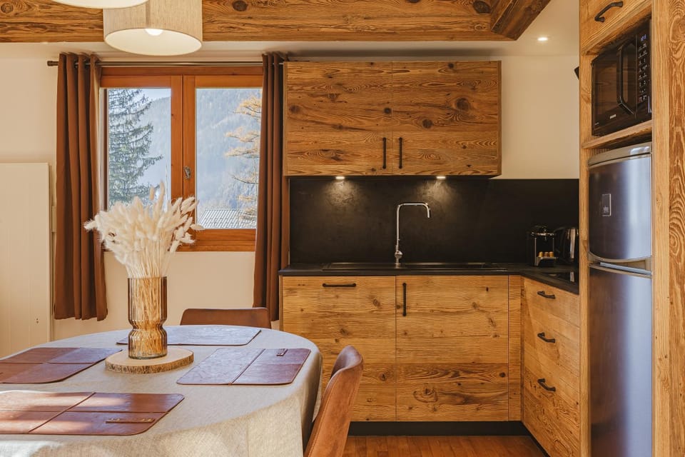 Pecles - Apt 2CH Balcon Vue Gaillands 500m Centre 1km Apartment in Les Houches