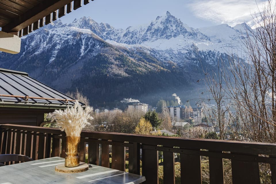 Pecles - Apt 2CH Balcon Vue Gaillands 500m Centre 1km Apartment in Les Houches